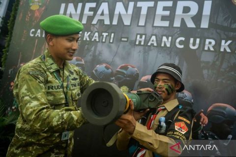 Jelang perayaan HUT ke-81, Tentara Nasional Indonesia gelar TNI Fair 2026 di Monas