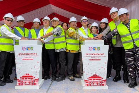 Sekolah Terintegrasi Merah Putih Rempang mulai dibangun