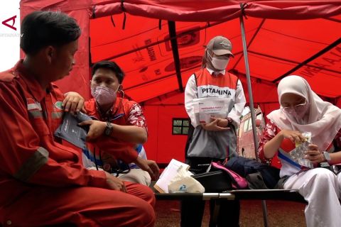 Pertamina siaga jaga kesehatan petugas di tengah asap karhutla