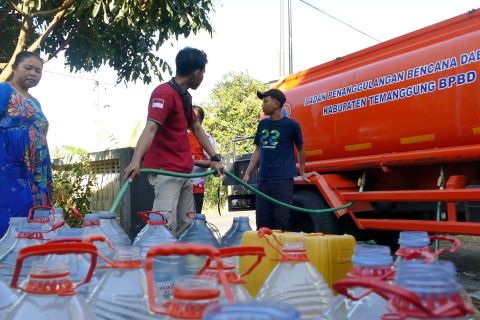 BPBD Temanggung siapkan stok air bersih hadapi kemarau