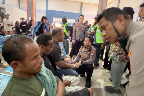 Polisi beri pendampingan psikologis bagi keluarga korban KM Virgo