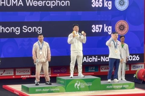 Rosan Roeslani apresiasi perjuangan Rahmat Erwin raih emas angkat besi