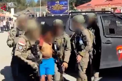 Satgas Damai Cartenz tangkap DPO kasus pidana di Papua Tengah