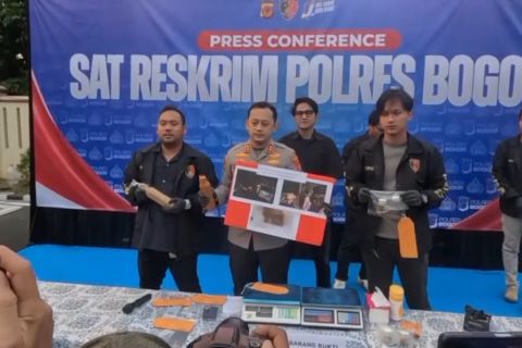 Polres Bogor bongkar peredaran merkuri dan pengolahan emas ilegal