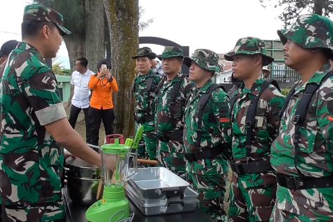 Kodam Bukit Barisan siagakan 1.279 personel antisipasi erupsi Sinabung