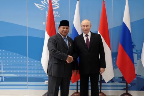 Bertemu Putin, Prabowo tegaskan kemitraan strategis RI-Rusia menguat