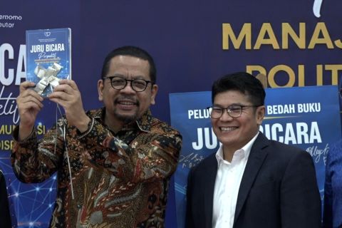 Dirut ANTARA luncurkan buku panduan jubir di era disrupsi informasi
