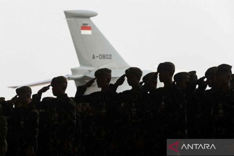 Sebanyak 1.262 kadet Unhan RI serta 206 pengasuh diberangkatkan ke 181 Sekolah Rakyat