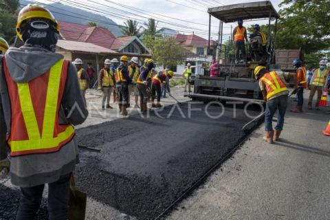 Pemprov Sulteng sebut rekonstruksi ruas jalan di Buol capai 23 persen