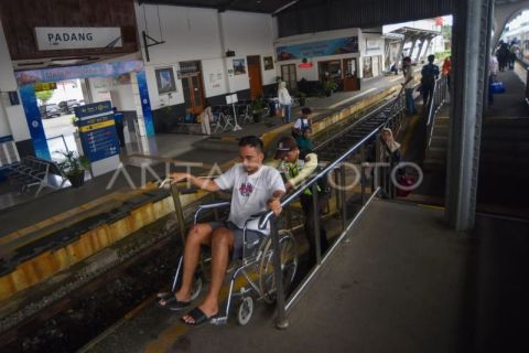 Peningkatan jumlah penumpang kereta api di Sumatera Barat