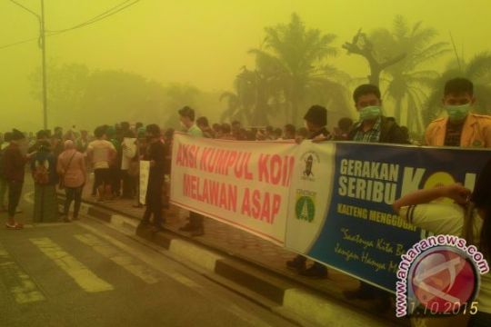 Warga Kalteng Aksi Kumpulkan Koin Kabut Asap Page 2 Small