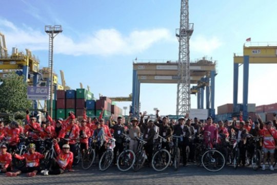 Bea Cukai Gelar Gowes Merdeka