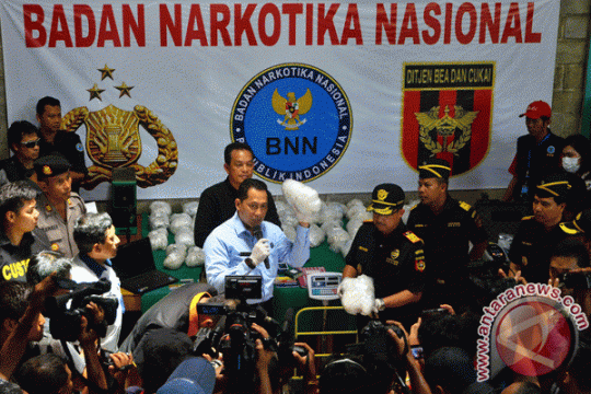 Kedatangan Sabu-sabu 97 Kg di Jepara Diketahui Bea Cukai