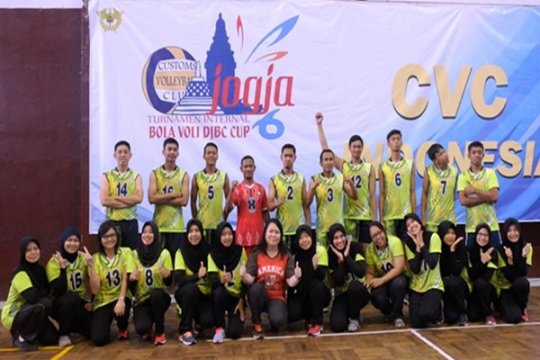 Bea Cukai Gelar Turnamen Internal Bola Voli