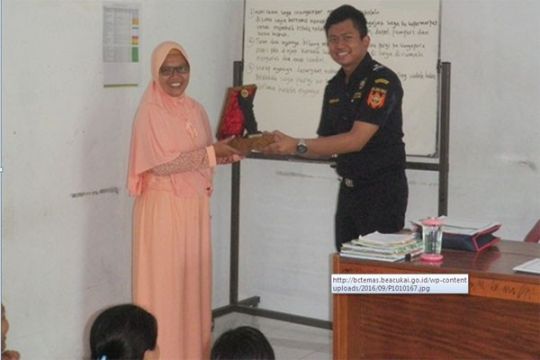 Bea Cukai Berikan Sosialisasi ke PT Maharani Tri Utama Mandiri