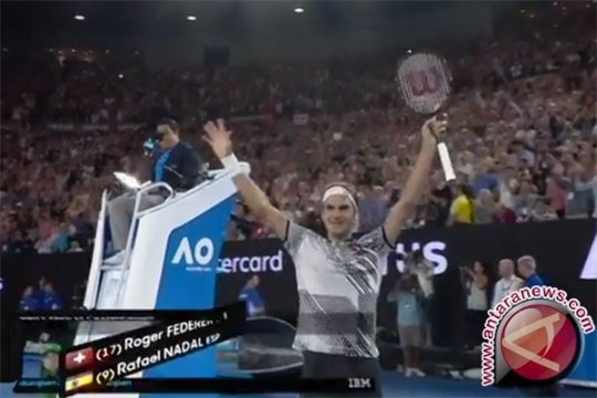 Federer Rebut Gelar Australia Terbuka Kelimanya