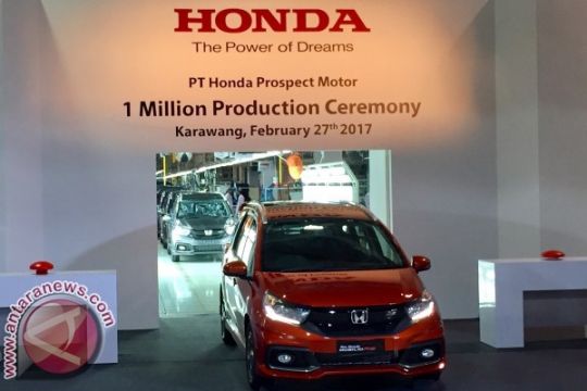Produksi Mobil Honda di Karawang Capai Sejuta Unit