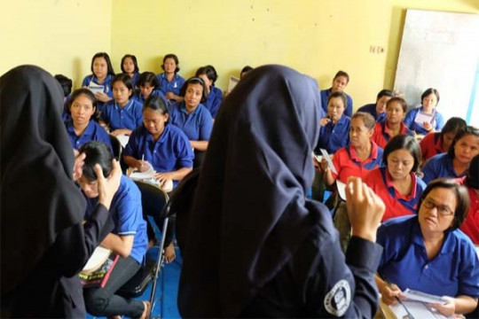  Bea Cukai Sosialisasi ke Calon TKI PT Bukit Maya Asri