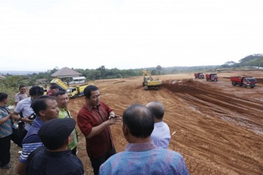 Lintasan MXGP 2018 di Semarang mulai digarap