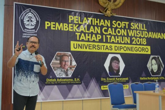 Jelang kelulusan, Undip tingkatkan softskill calon wisudawan