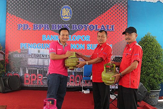 BPR BKK Boyolali jadi pelopor penggunaan elpiji nonsubsidi