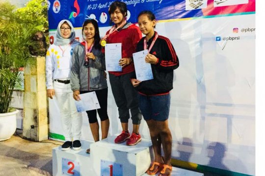 Mahasiswa Hukum Undip sabet juara nasional lompat indah