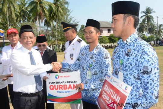 BUMN Hadir - Sinergi BUMN kibarkan merah putih di Natuna Page 4 Small