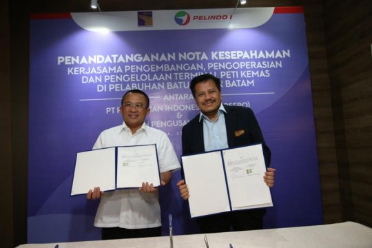 MoU Pengembangan Pelabuhan Batu Ampar Page 1 Small