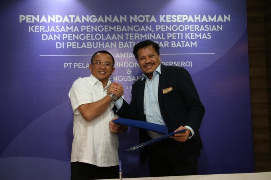 MoU Pengembangan Pelabuhan Batu Ampar Page 2 Small