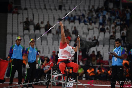 Egi pecahkan rekor ganda di nomor lempar lembing di ASG