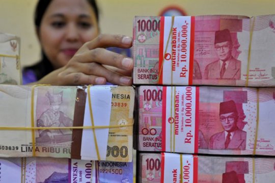 Kurs Rupiah akhir pekan terkoreksi masih dibayangi imbal hasil obligasi AS