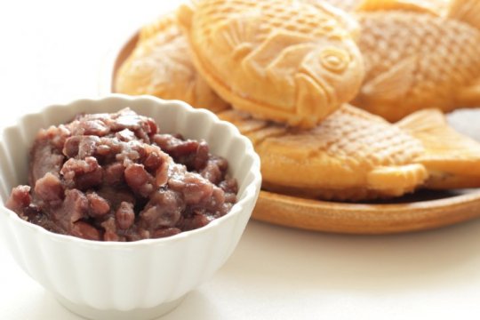 Azuki, ciri khas makanan penutup Jepang