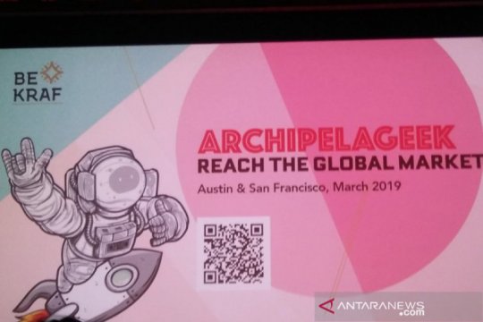 Bekraf kirim pelaku industri kreatif ke AS