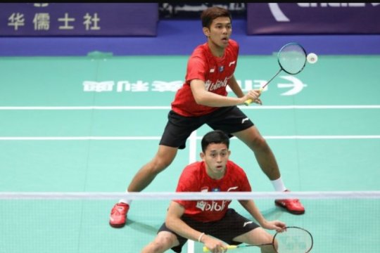 Fajar/Rian lolos ke babak kedua Indonesia Open