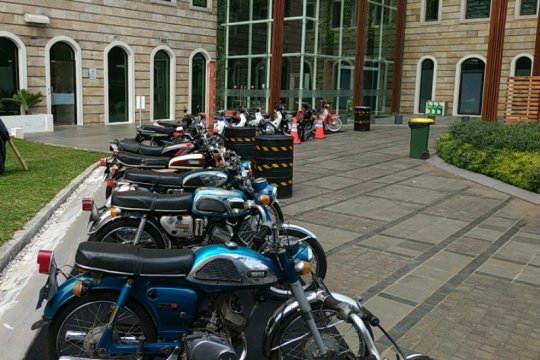 Motor supermini hingga lawas di ajang "Pesta Pora Roda Dua"