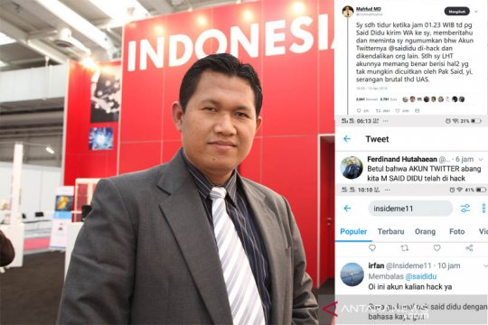 Selebritas politik jadi target peretasan