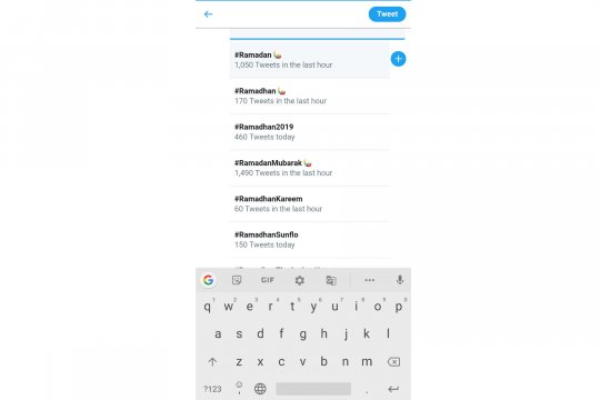 Twitter sediakan emoji khusus selama Ramadhan