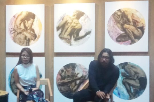 Pelukis Ida Bagus Purwa gelar pameran tunggal bertajuk "AWAK"
