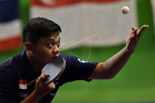 Tim tenis meja putra Indonesia menang Page 1 Small