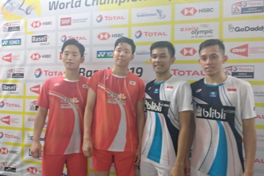 Fajar/Rian ke semifinal Kejuaraan Dunia BWF