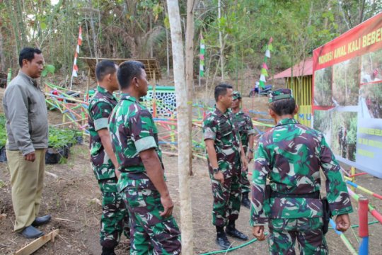 Dansatgas kembali tinjau Cilibang jelang penutupan TMMD