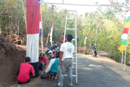 Warga Cilibang persiapkan penutupan TMMD