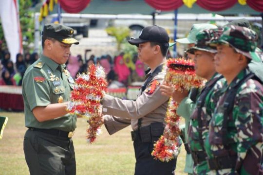 Pelaksanaan TMMD Cilacap berakhir