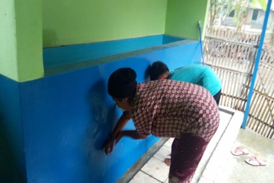 Warga nikmati perbaikan musala hasil program TMMD