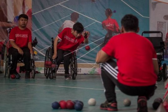 Pemusatan latihan olahraga boccia Page 1 Small