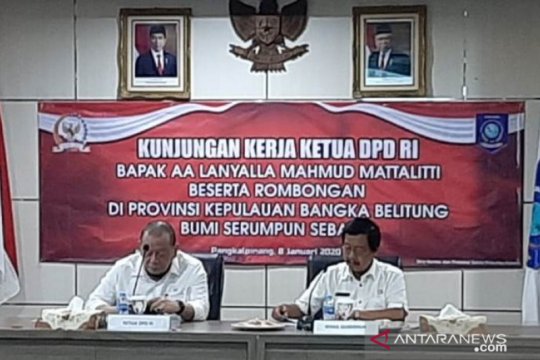 Ketua DPD RI perintahkan senator turun ke daerah - ANTARA News Bangka