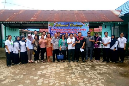 Keluhan Puskesmas Ampah diterima DPRD Bartim