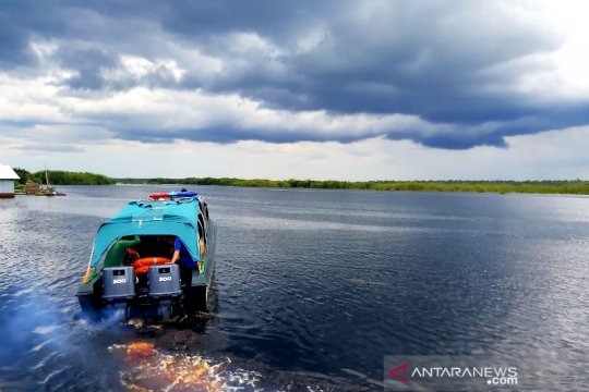 Gubernur Kalteng tinjau lokasi kecelakaan lalu lintas air di Sungai Sebangau Page 3 Small