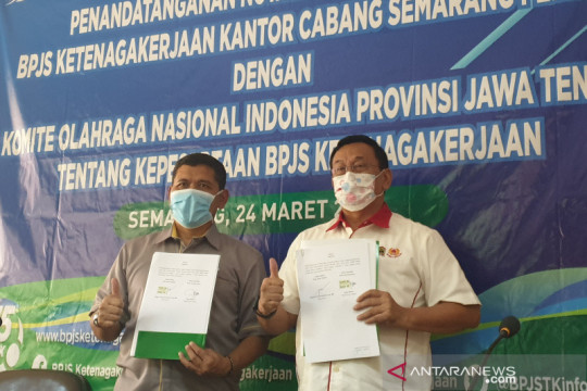 660 peserta Pelatda PON Jateng dilindungi BPJAMSOSTEK