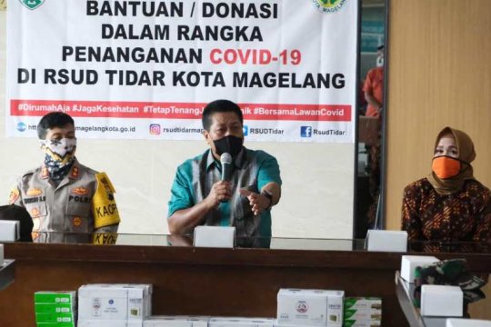 Tenaga kesehatan di Kota Magelang dapat bantuan makanan tambahan